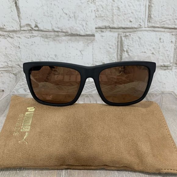 Puma Suede Square Sunglasses New - Picture 4 of 8